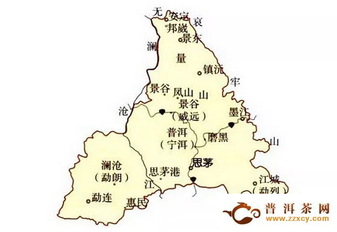 云南普洱茶茶区之一 普洱市